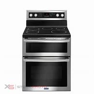 Image result for Slide in Double Oven Electric Ranges
