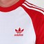 Image result for Red and White Adidas T-Shirt