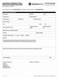 Image result for Keystone First CHC Printable Prior Authorization Form