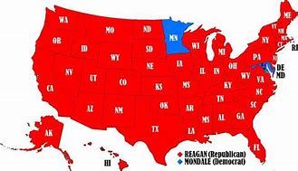 Image result for Ronald Reagan Election