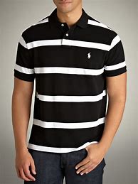 Image result for Men's Stripe Polo Shirt