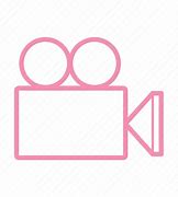 Image result for small pink icon for video camera