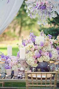 Image result for Lilac Centerpieces
