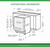 Image result for Dishwasher Clearance Requirements