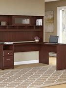 Image result for L-shaped Computer Desk with Storage