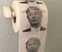 Image result for Trump with Toilet Paper