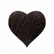 Image result for Black Glitter Heart
