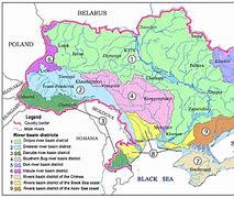 Image result for Ukraine River Map