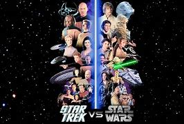Image result for Star Trek vs Star Wars