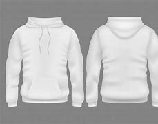 Image result for Plain White Hoodie Template