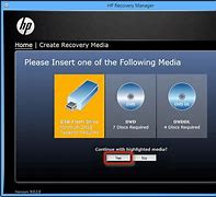 Image result for Welcome to HP Recovery Manager