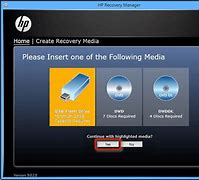 Image result for HP Recovery Media Windows 10