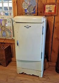 Image result for old school frigidaire fridge