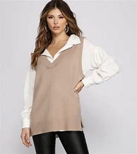 Image result for Sweater Vest Outfit