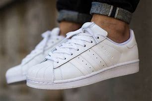 Image result for White Adidas Front View