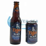 Image result for Tiger Black Beer Bottle