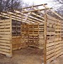 Image result for Wood Shed Made From Pallets