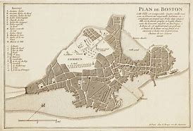 Image result for Boston Map Then and Now