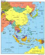 Image result for Map of East Asia
