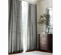 Image result for Pottery Barn Linen Drapes with Leaf Tabs