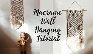 Image result for Beginner Macrame Wall Hanging