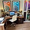 Image result for Glass Desk Office with Antiques