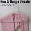 Image result for Sweater Hanging Storage