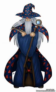 Image result for Anime Blue Wizard