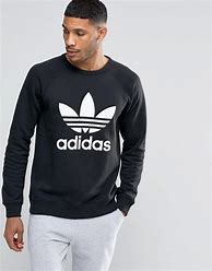 Image result for Adidas Originals Navy TRF Crew Sweatshirt