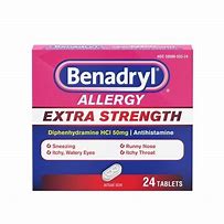Image result for Benadryl Allergy Plus Congestion Ultratabs Tablets, 24Ct (1-3 Units)