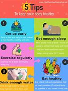 Image result for How to Maintain a Healthy Body