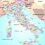 Image result for Map of Italy and Europe