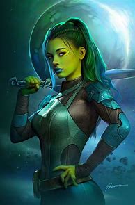 Image result for Guardians of the Galaxy Characters Gamora