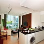 Image result for Combined Kitchen Living Room