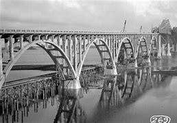 Image result for McCullough Bridge North Bend Cut Out