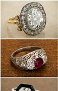 Image result for Antique Diamond Engagement Rings