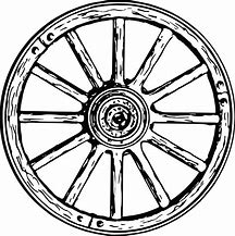 Image result for Wagon Wheel Clip Art Free