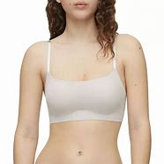 Image result for Calvin Klein Invisibles Comfort Lightly Lined Retro Bralette QF4783 - Black