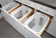 Image result for Laundry Basket Storage Cabinet Plans