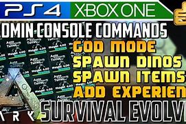 Image result for Ark Admin Commands PS4