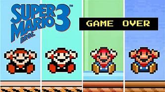 Image result for Super Mario Bros 3 Game Over