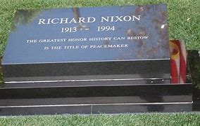 Image result for Richard Nixon Grave Memorial