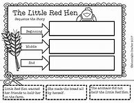 Image result for Little Red Hen Worksheets