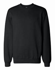 Image result for Black Crew Neck Sweater Front and Back