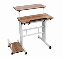 Image result for Standing Desk with Wheels