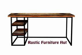 Image result for Rustic Office Furniture Desks