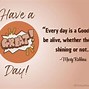 Image result for Good Day Thoughts Calendar