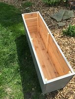 Image result for Make Planter Box From Recycled Cedar