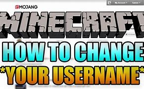 Image result for How to Change Names in Minecraft
