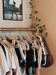 Image result for Clothes Hanger Rack for Closet
